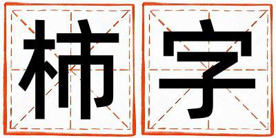 带柿字起名好不好,柿字最佳配字女孩