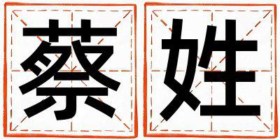 蔡姓大气文雅的男宝宝名字